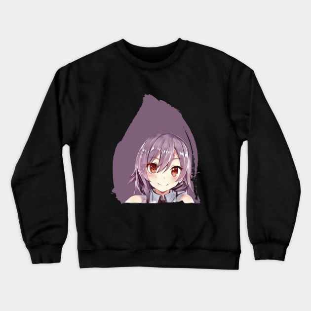 anime girl Crewneck Sweatshirt by Pixy Official